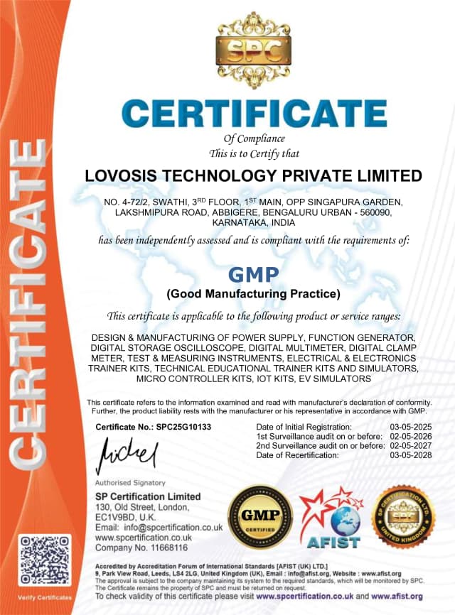 8. GMP Certificate